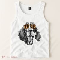 Tennessee Dog Sport Lovers Tennessee Coonhound Tank Top thumb 2