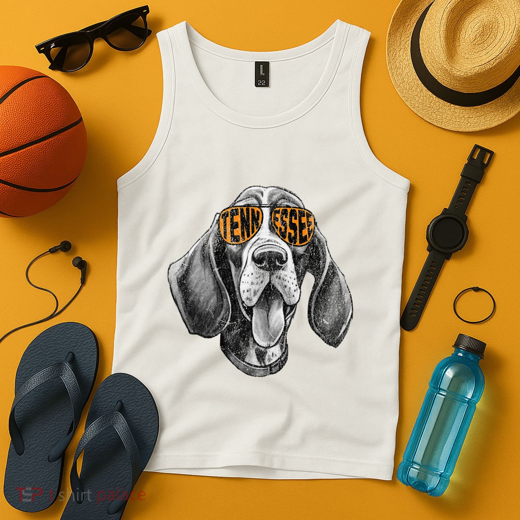 Tennessee Dog Sport Lovers Tennessee Coonhound Tank Top