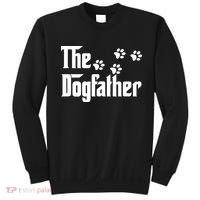 The Dogfather Shirt Dad Fathers Day Gift Dog Lover Sweatshirt thumb 0