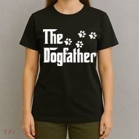 The Dogfather Shirt Dad Fathers Day Gift Dog Lover T-Shirt thumb 4