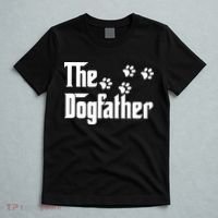 The Dogfather Shirt Dad Fathers Day Gift Dog Lover T-Shirt thumb 5