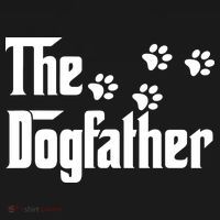 The Dogfather Shirt Dad Fathers Day Gift Dog Lover T-Shirt thumb 7