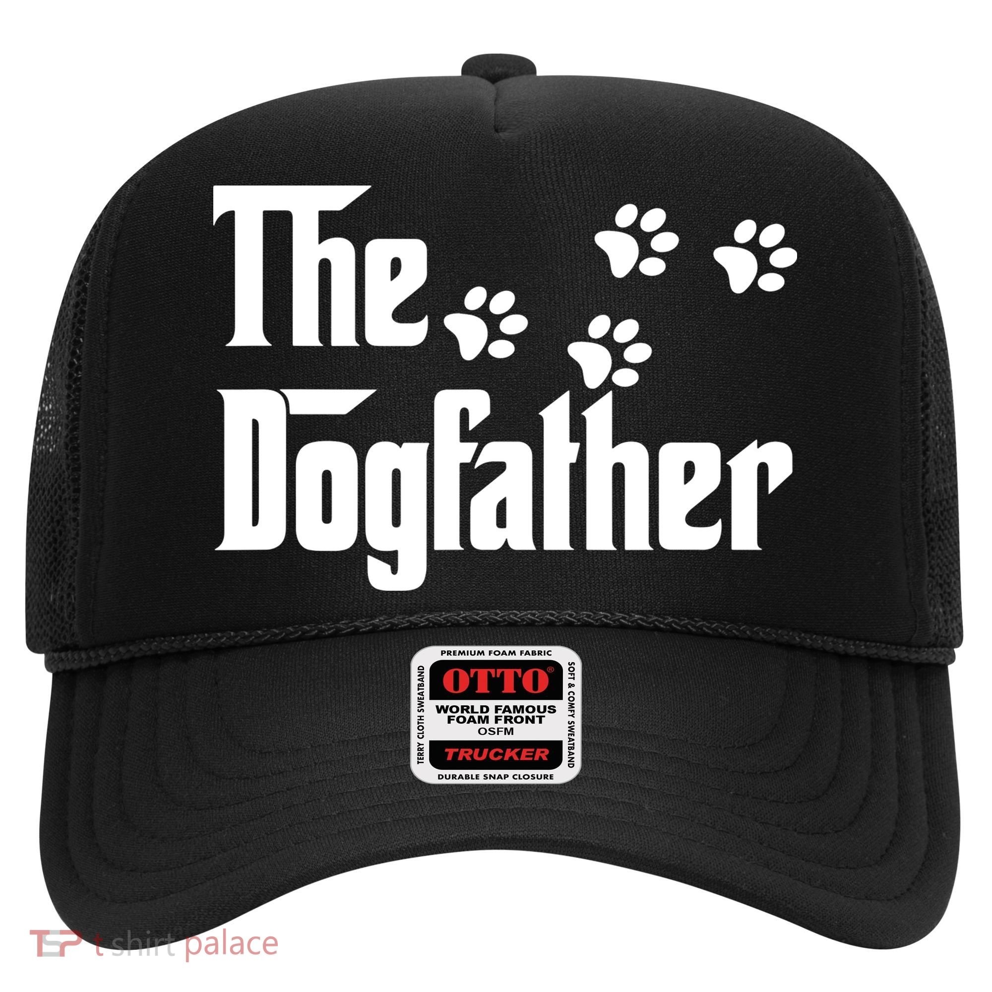 The Dogfather Shirt Dad Fathers Day Gift Dog Lover Hat