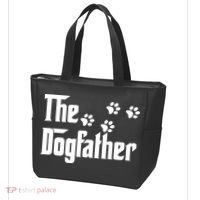 The Dogfather Shirt Dad Fathers Day Gift Dog Lover Tote Bag thumb 3
