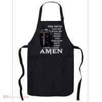 The Devil Saw Me With My Head Down And Thought He'd Won Until I Said Amen Apron thumb 0