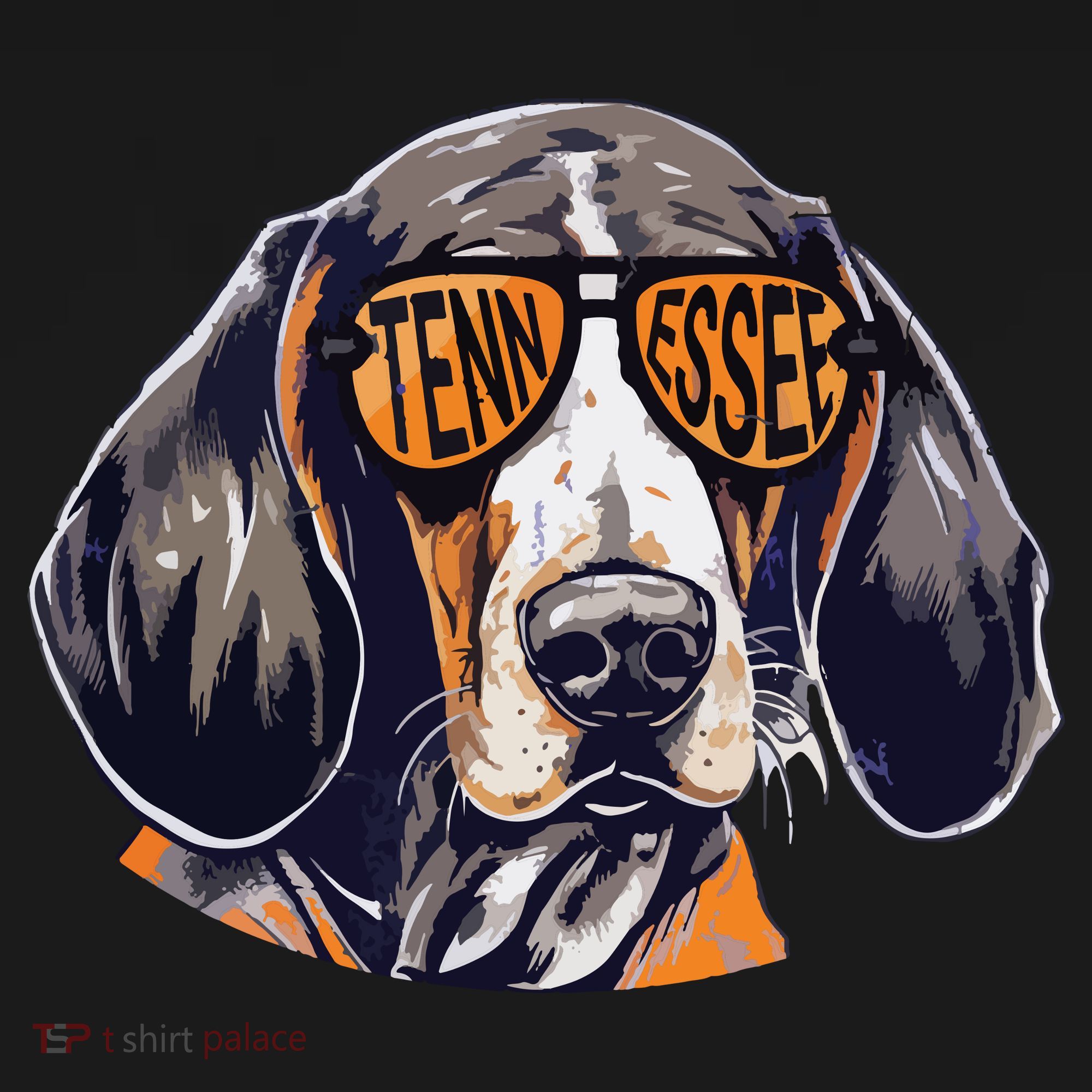 Tennessee Dog Sport Lovers Tennessee Coonhound Fan T-Shirt