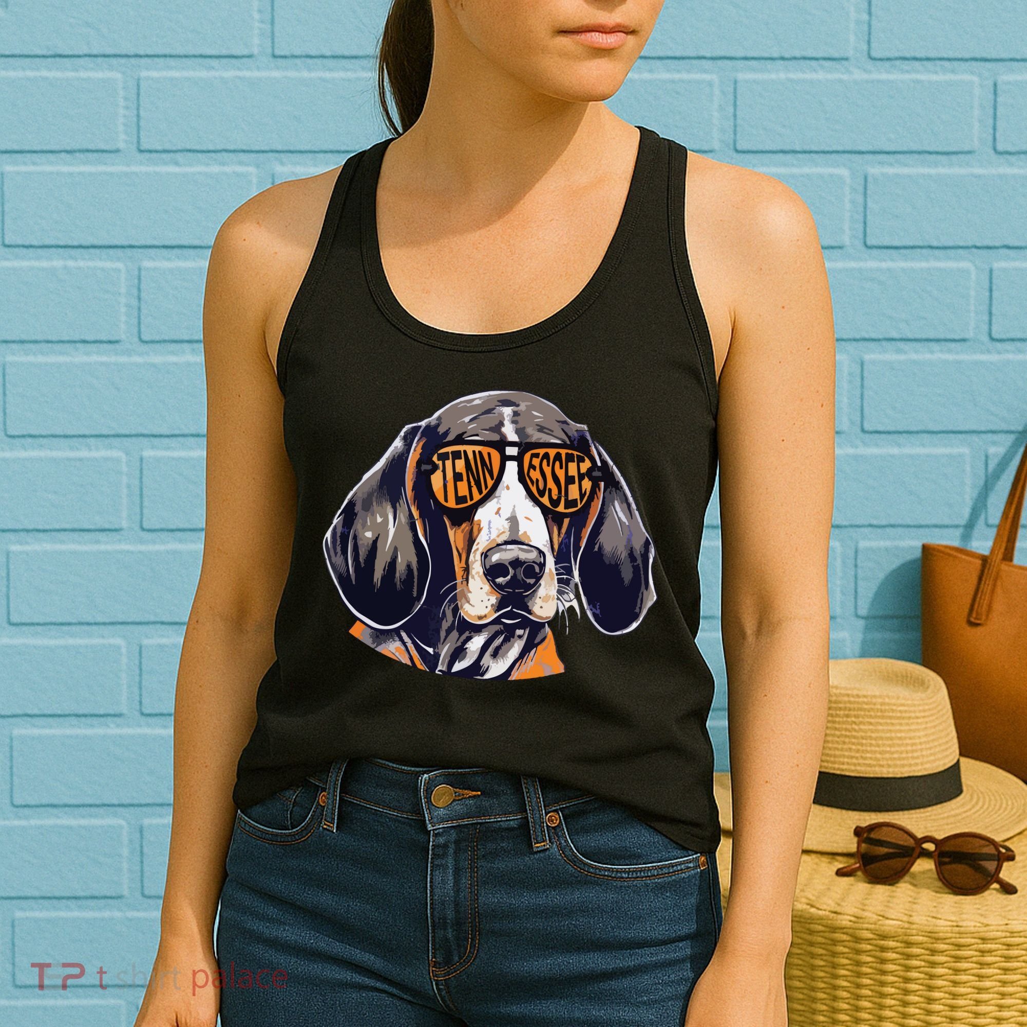 Tennessee Dog Sport Lovers Tennessee Coonhound Fan Women's Tank Top