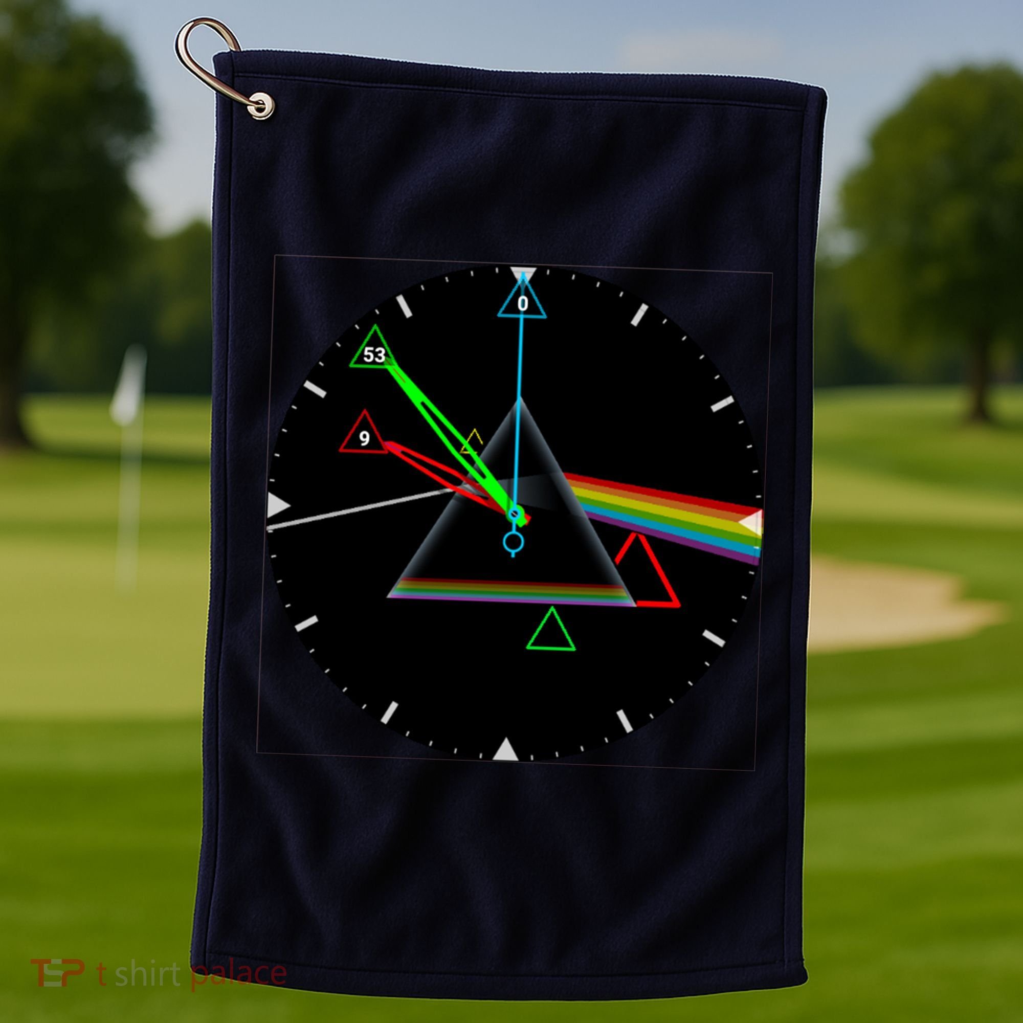 The Dark Side Of The Moon Golf Towel