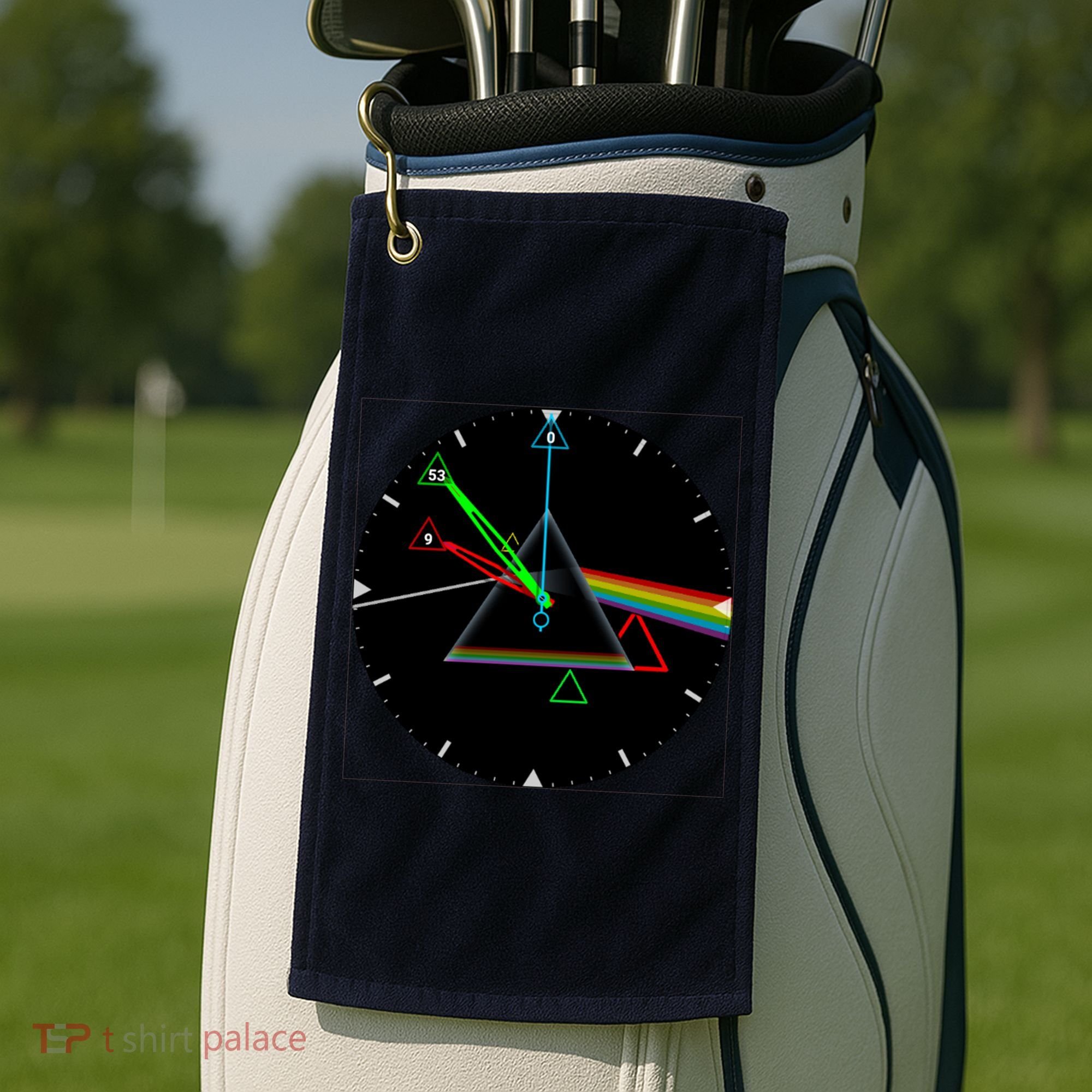 The Dark Side Of The Moon Golf Towel