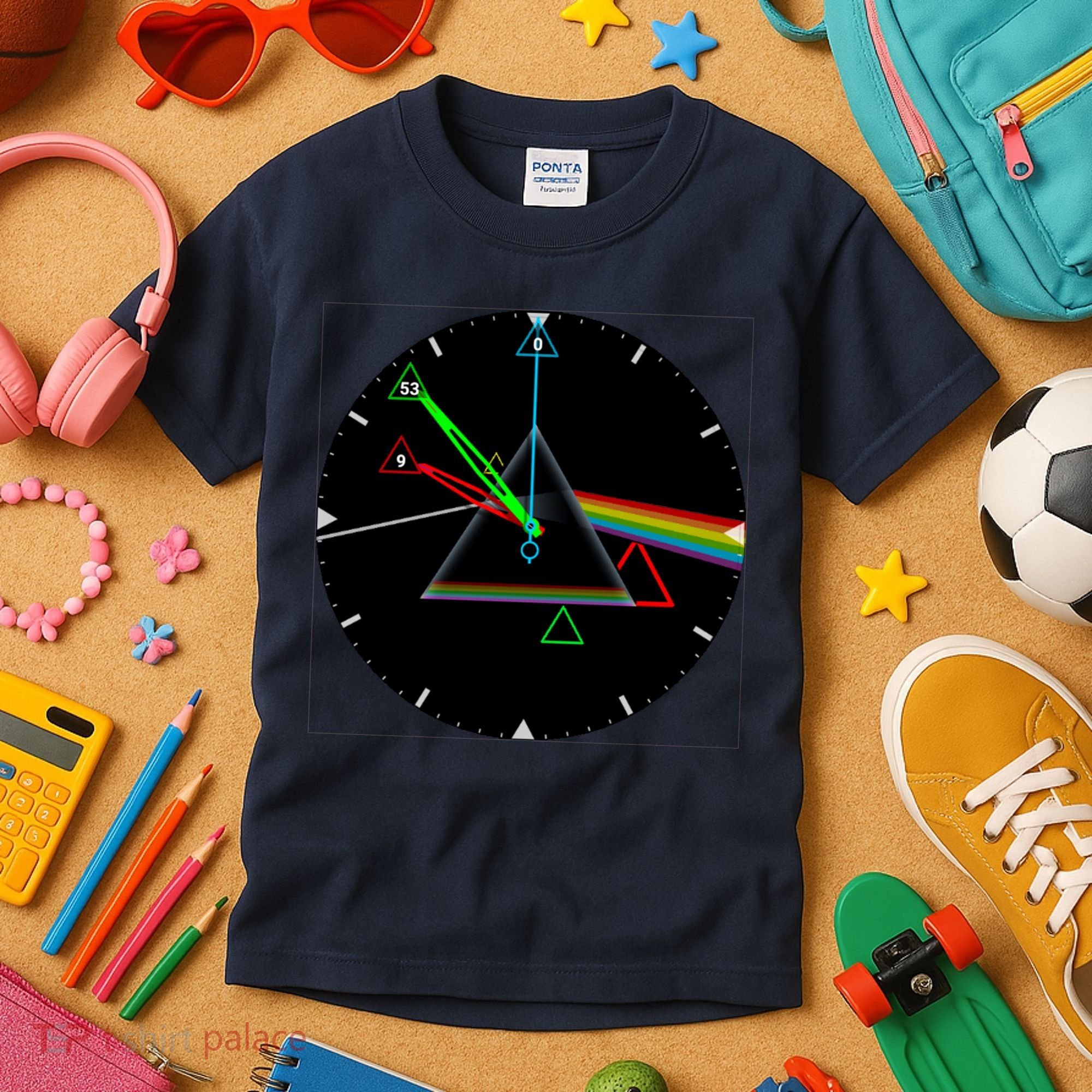 The Dark Side Of The Moon Kids T-Shirt