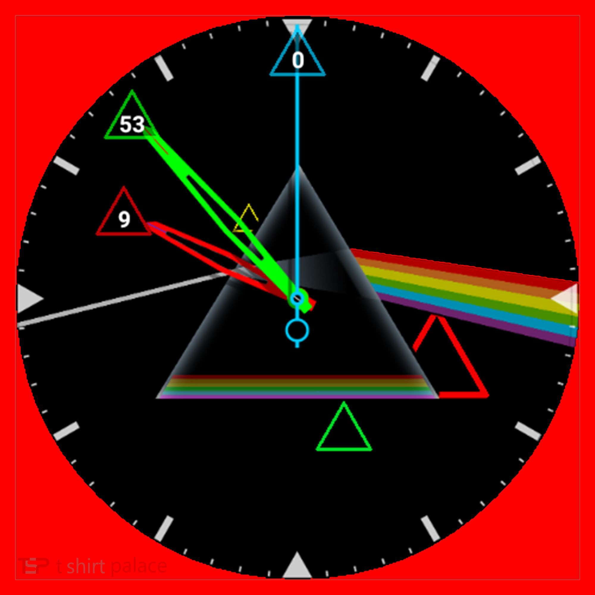 The Dark Side Of The Moon Santa Hat