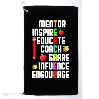 Teachers Day Sayings Golf Towel