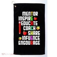 Teachers Day Sayings Golf Towel thumb 0