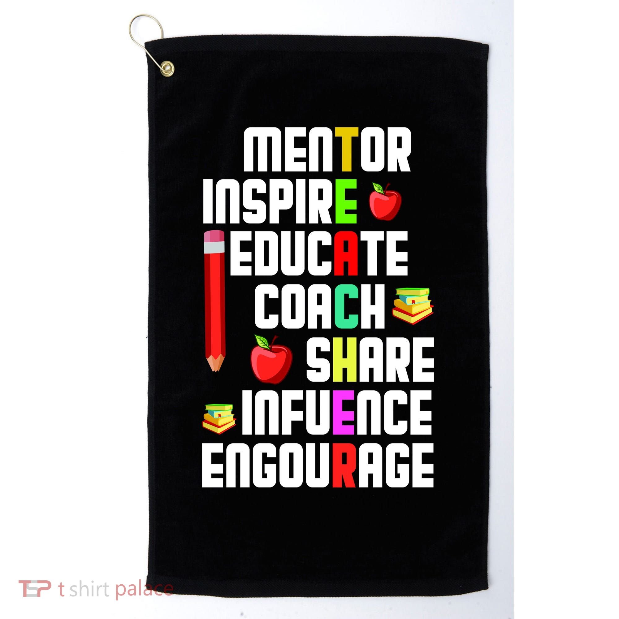 Teachers Day Sayings Golf Towel