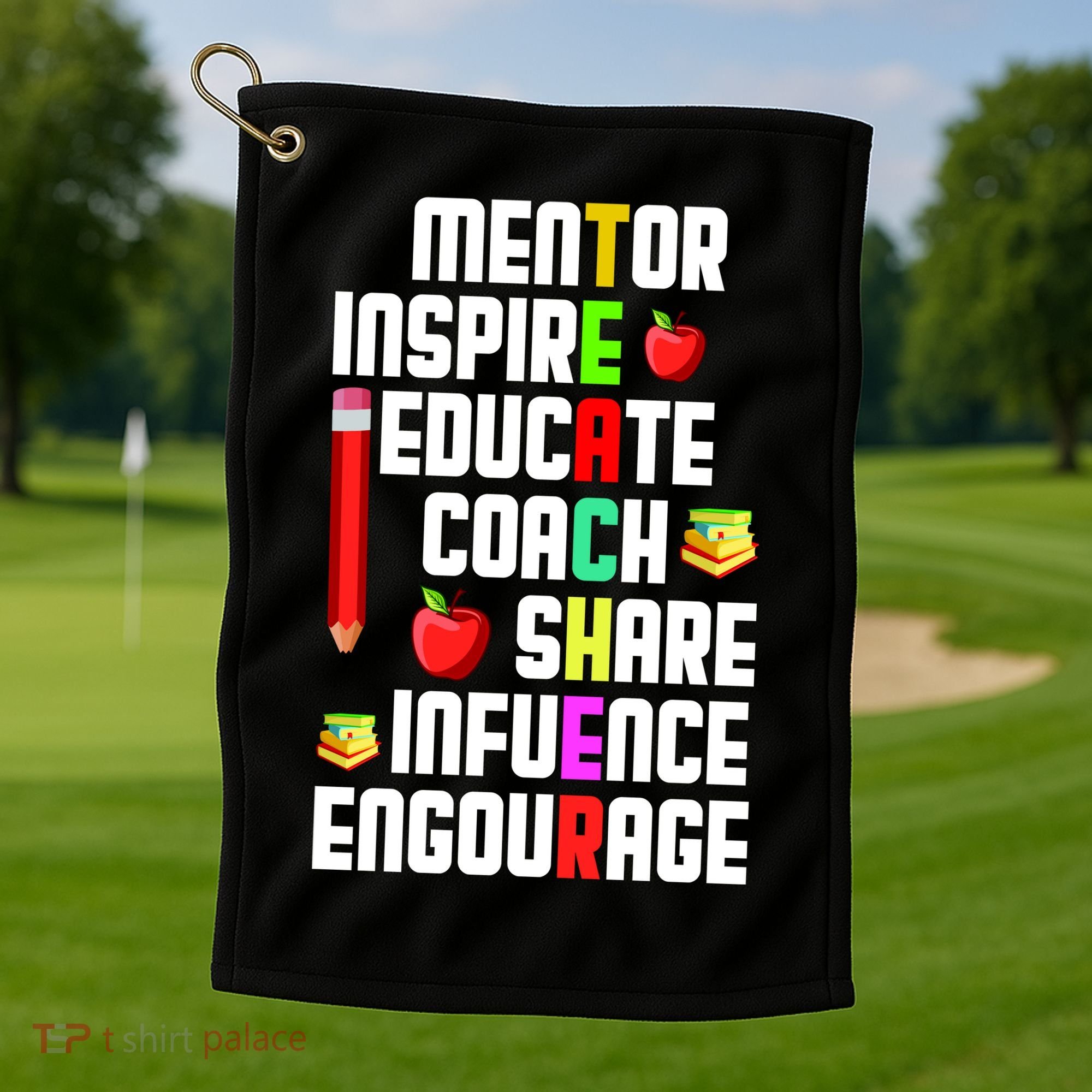 Teachers Day Sayings Golf Towel