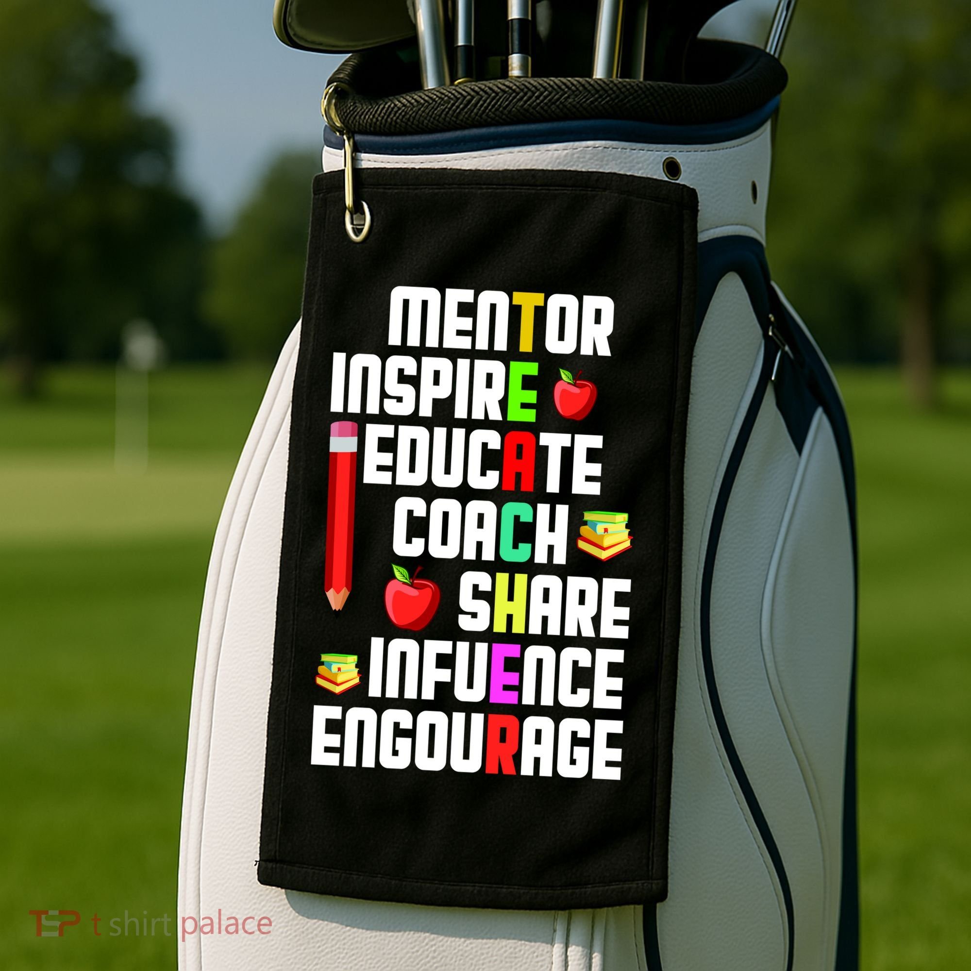 Teachers Day Sayings Golf Towel