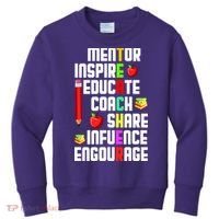 Teachers Day Sayings Kids Sweatshirt thumb 0