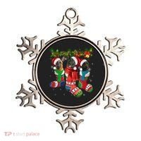 Three Dutch Shepherds In Christmas Socks Ornament thumb 0