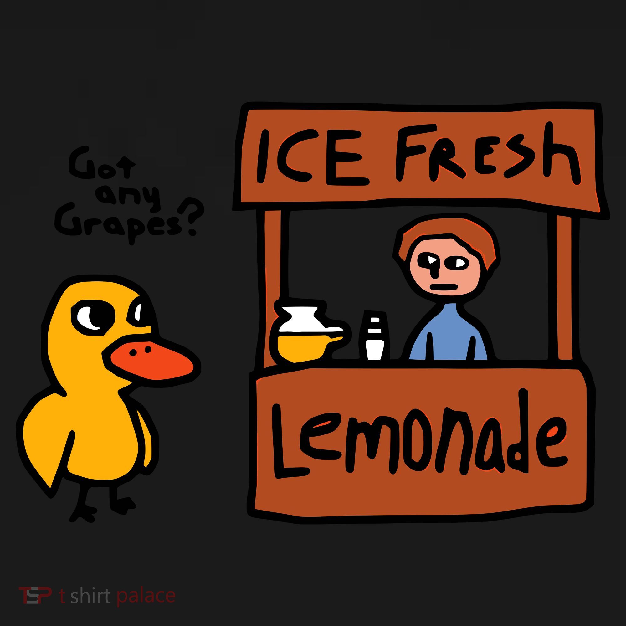 The Duck Song Got Any Grapes Funny Meme Coaster