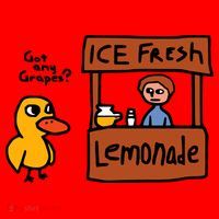 The Duck Song Got Any Grapes Funny Meme Santa Hat thumb 1