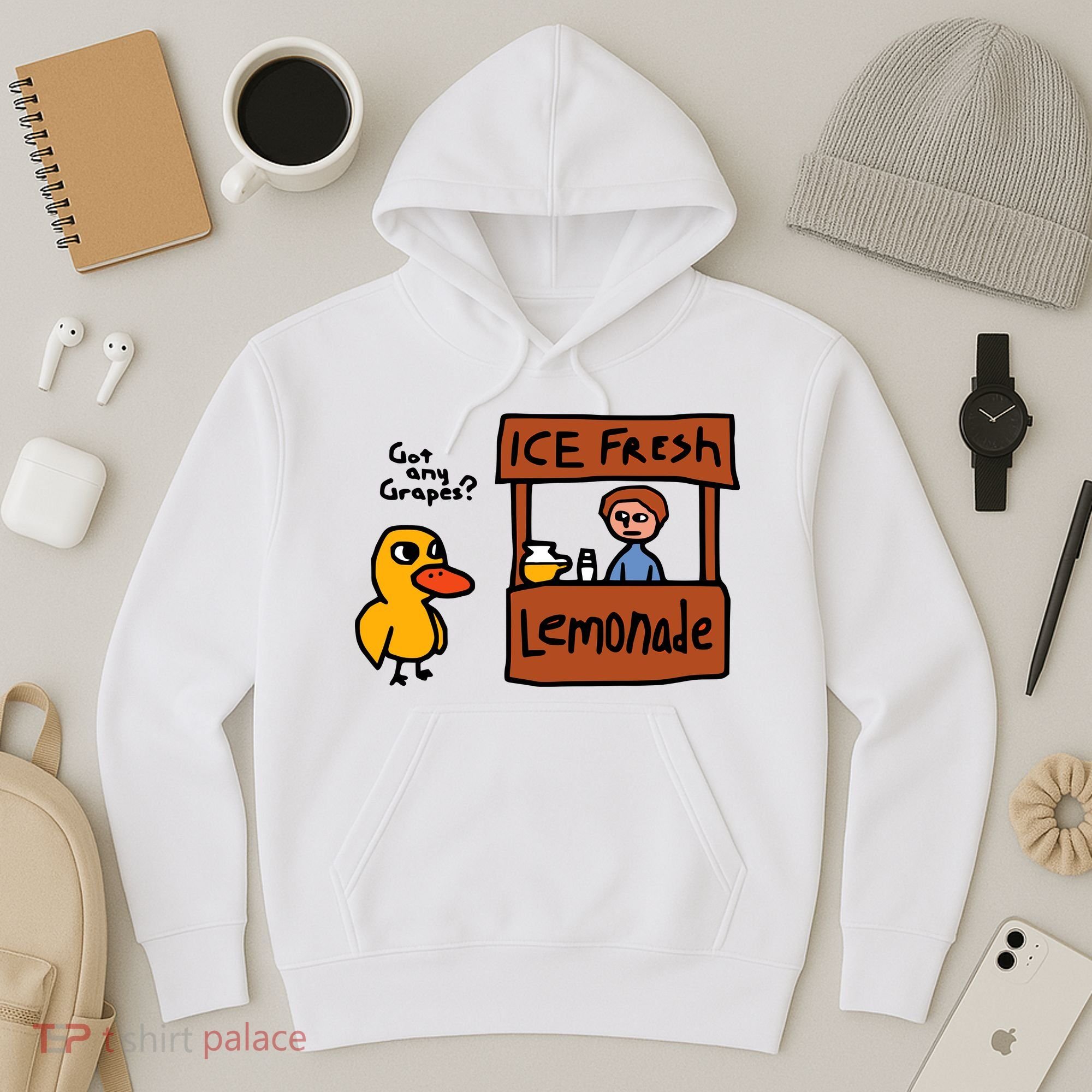 The Duck Song Got Any Grapes Funny Meme Hoodie