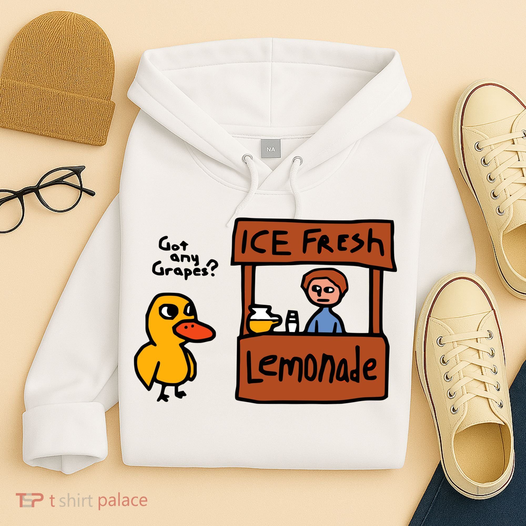 The Duck Song Got Any Grapes Funny Meme Hoodie