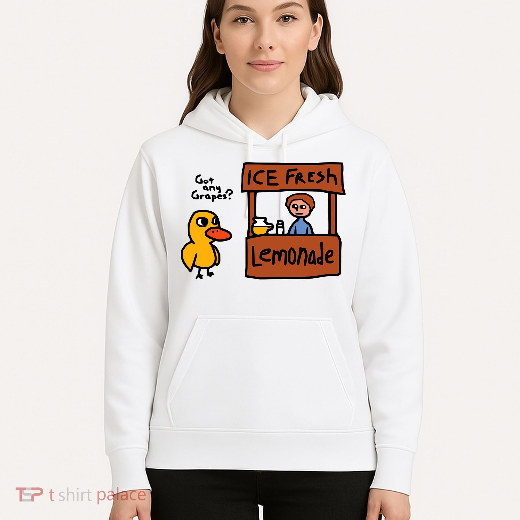 The Duck Song Got Any Grapes Funny Meme Hoodie