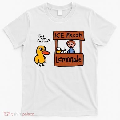 The Duck Song Got Any Grapes Funny Meme T-Shirt