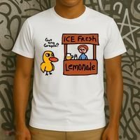 The Duck Song Got Any Grapes Funny Meme T-Shirt thumb 3