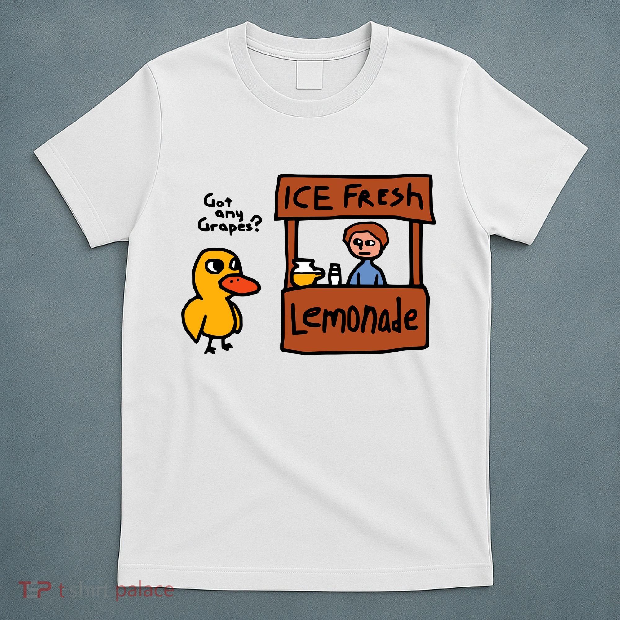 The Duck Song Got Any Grapes Funny Meme T-Shirt