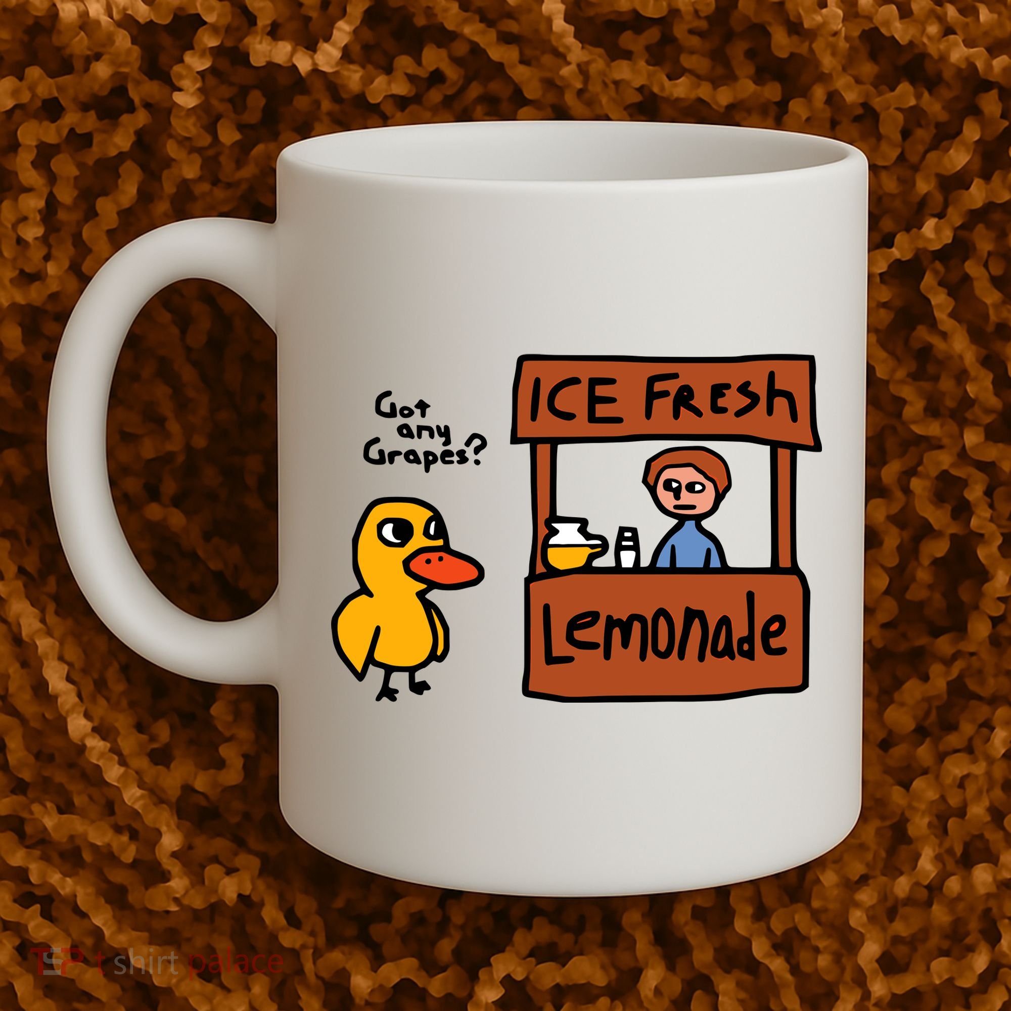 The Duck Song Got Any Grapes Funny Meme Coffee Mug