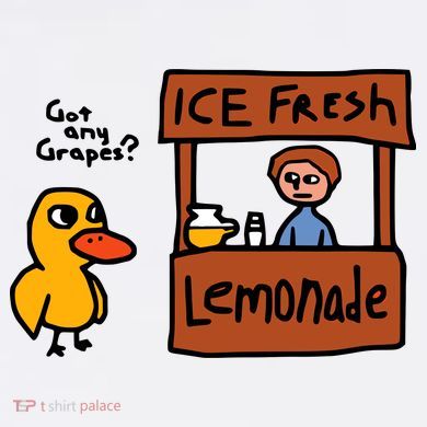 The Duck Song Got Any Grapes Funny Meme Mousepad