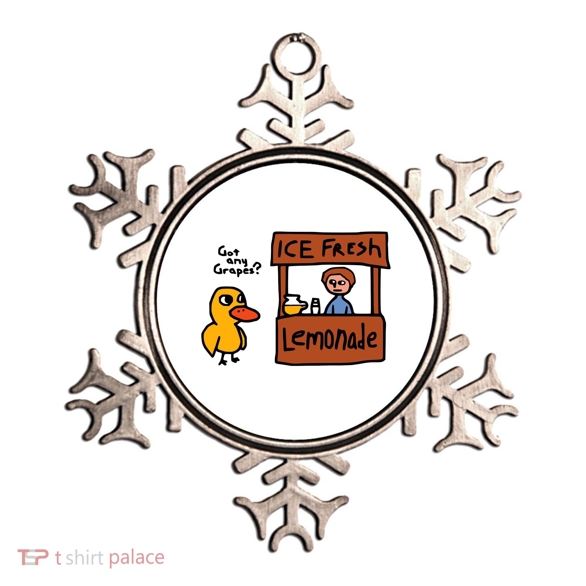 The Duck Song Got Any Grapes Funny Meme Ornament
