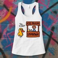 The Duck Song Got Any Grapes Funny Meme Women's Tank Top thumb 3