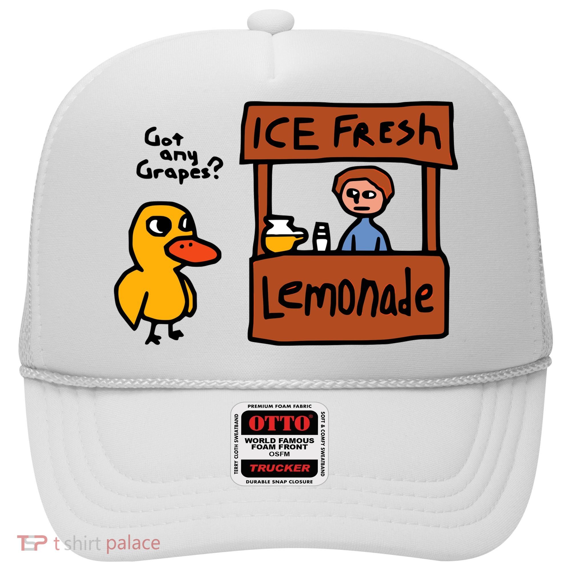 The Duck Song Got Any Grapes Funny Meme Hat