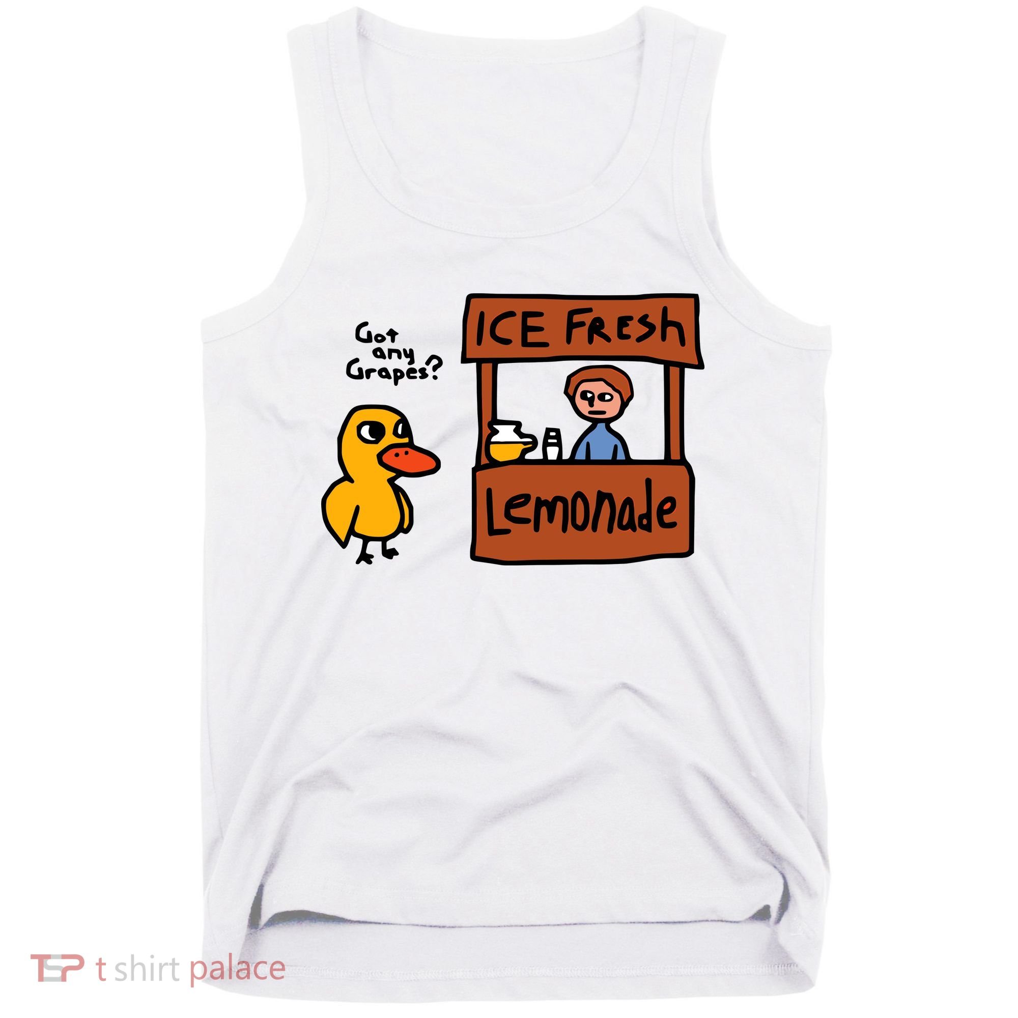 The Duck Song Got Any Grapes Funny Meme Tank Top