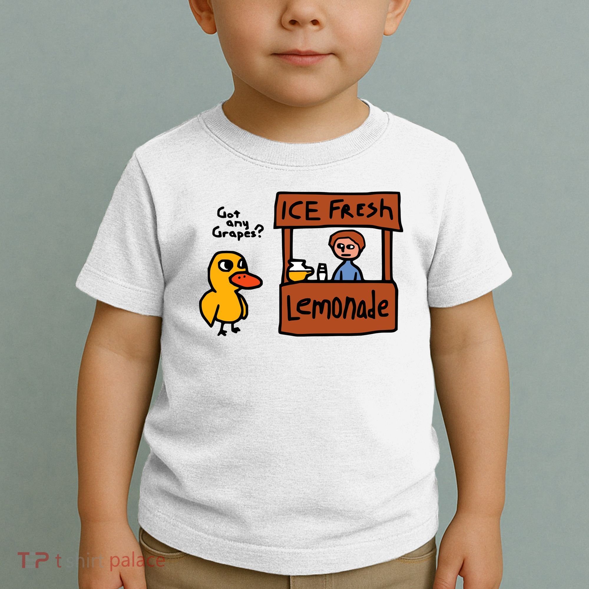 The Duck Song Got Any Grapes Funny Meme Toddler T-Shirt