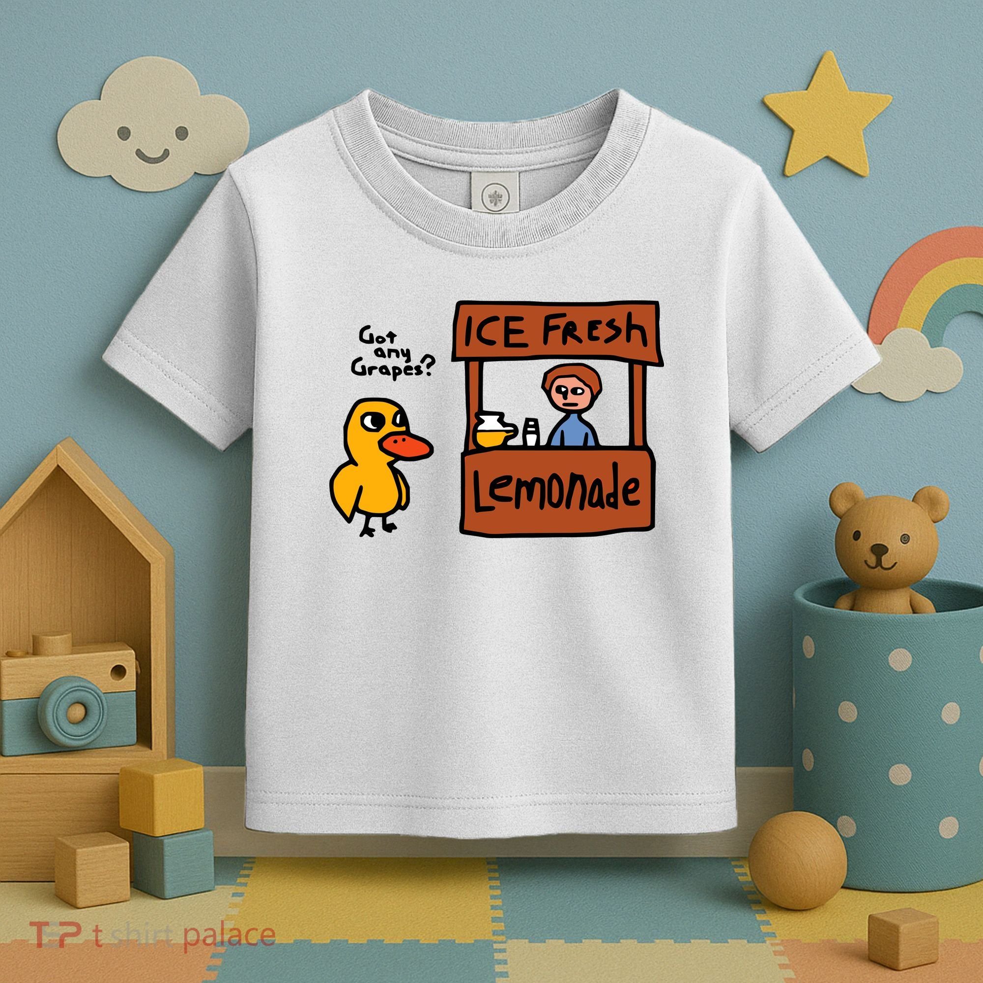The Duck Song Got Any Grapes Funny Meme Toddler T-Shirt