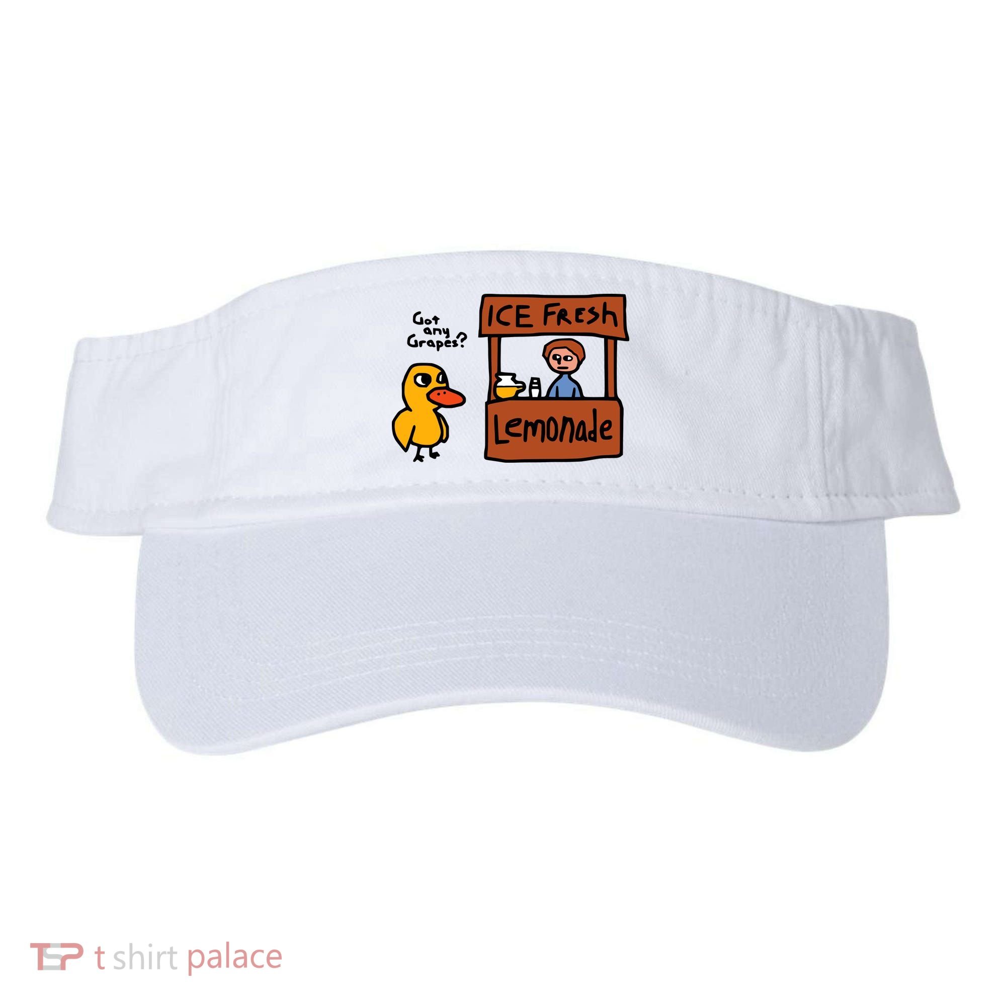 The Duck Song Got Any Grapes Funny Meme Visor