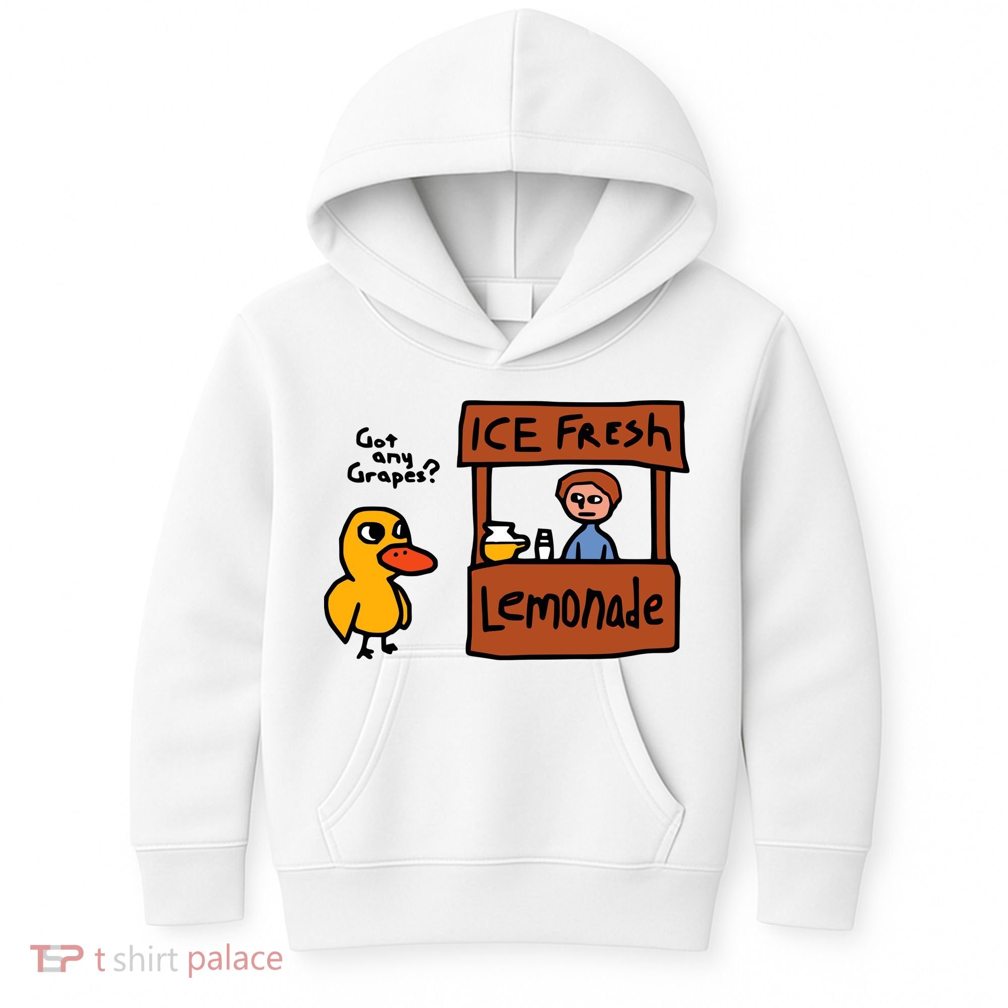 The Duck Song Got Any Grapes Funny Meme Kids Hoodie