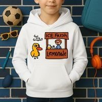 The Duck Song Got Any Grapes Funny Meme Kids Hoodie thumb 2