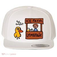 The Duck Song Got Any Grapes Funny Meme Wool Snapback Cap thumb 0