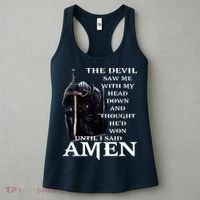 The Devil Saw Me With My Head Down And Thought Hed Won Women's Tank Top thumb 3