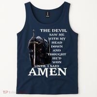 The Devil Saw Me With My Head Down And Thought Hed Won Tank Top thumb 2