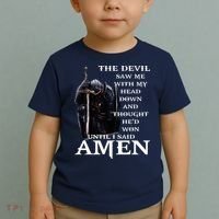 The Devil Saw Me With My Head Down And Thought Hed Won Toddler T-Shirt thumb 2