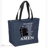 The Devil Saw Me With My Head Down And Thought Hed Won Tote Bag thumb 2