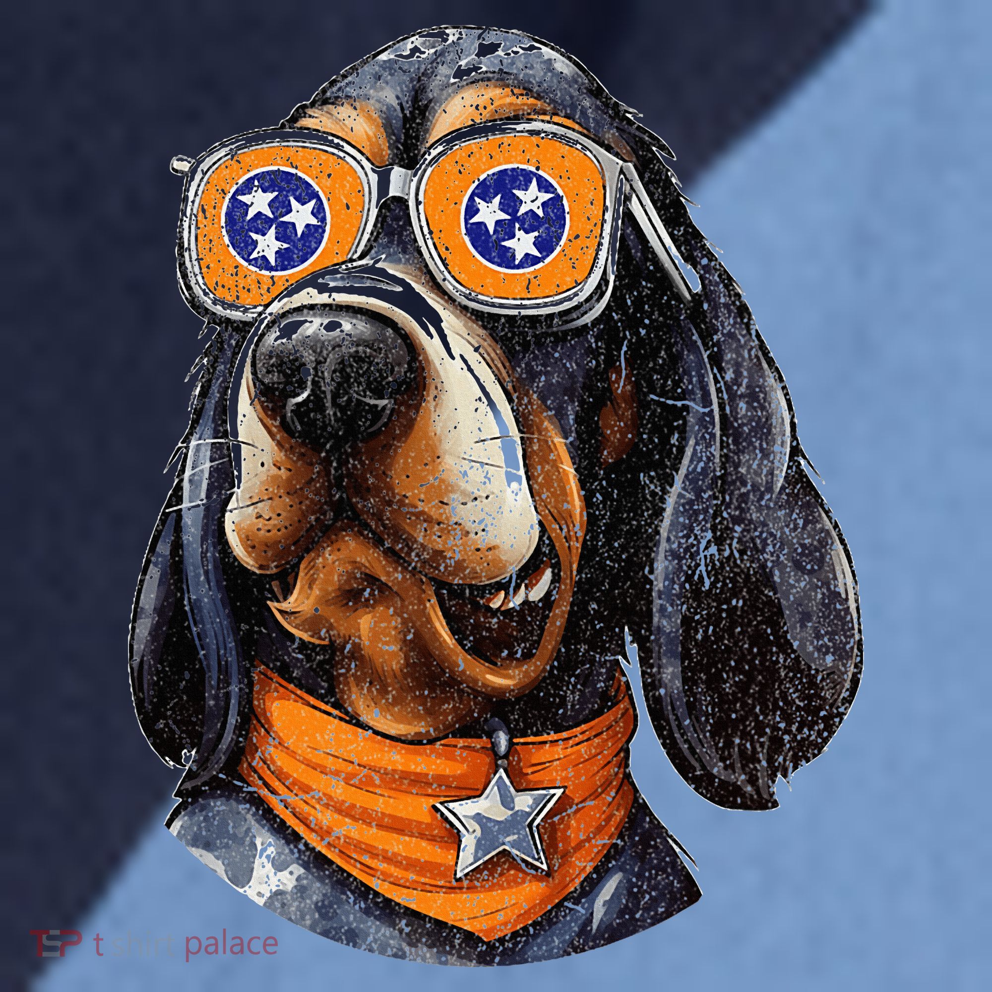 Tennessee Dog Sport Lovers Tennessee Coonhound Fan Raglan Baseball Sleeve Shirt