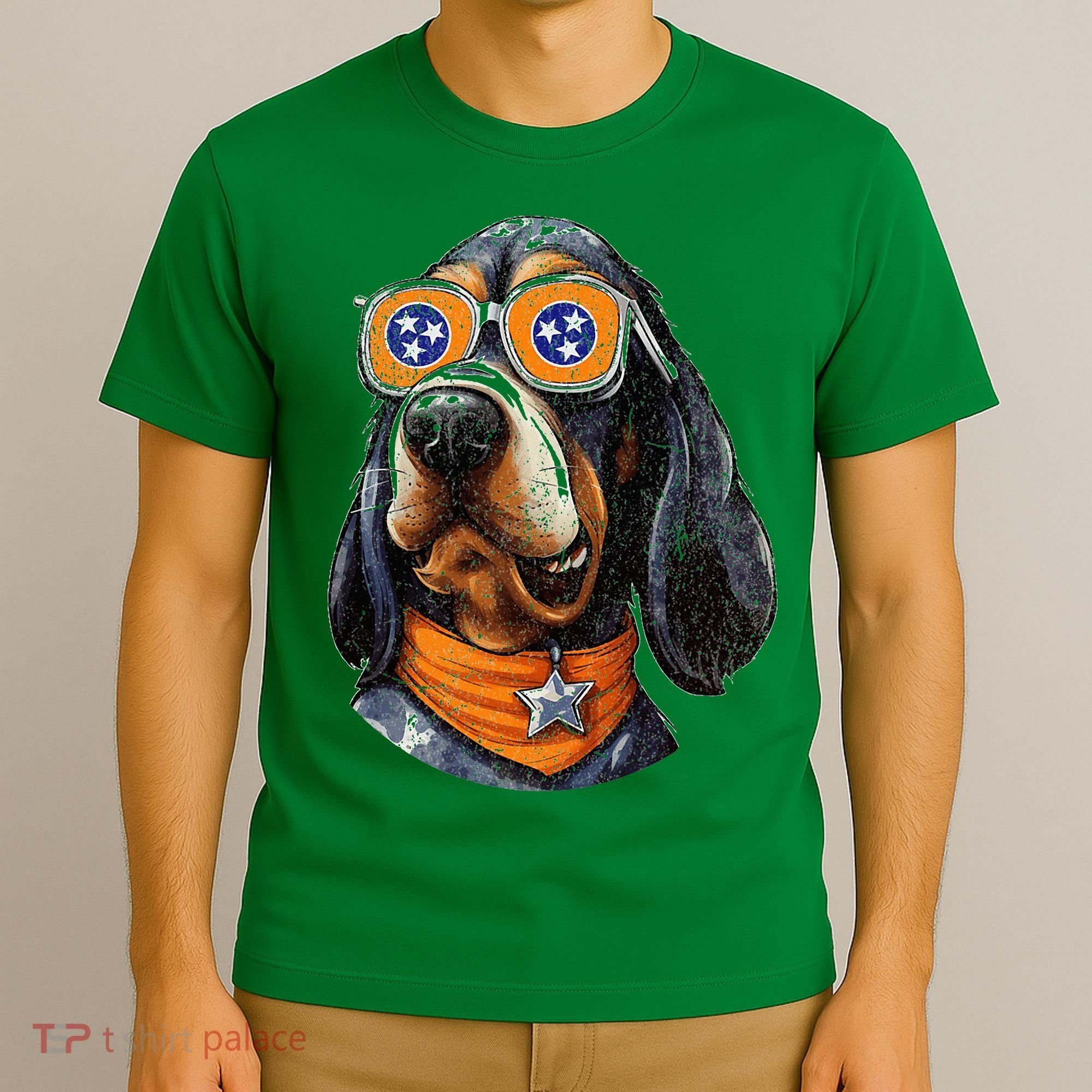 Tennessee Dog Sport Lovers Tennessee Coonhound Fan T-Shirt