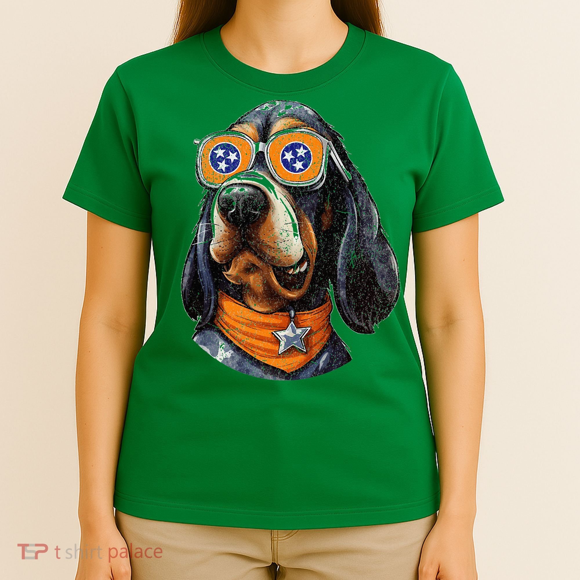 Tennessee Dog Sport Lovers Tennessee Coonhound Fan T-Shirt