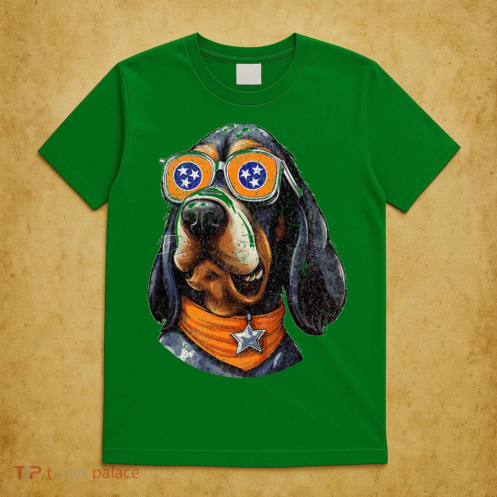 Tennessee Dog Sport Lovers Tennessee Coonhound Fan T-Shirt